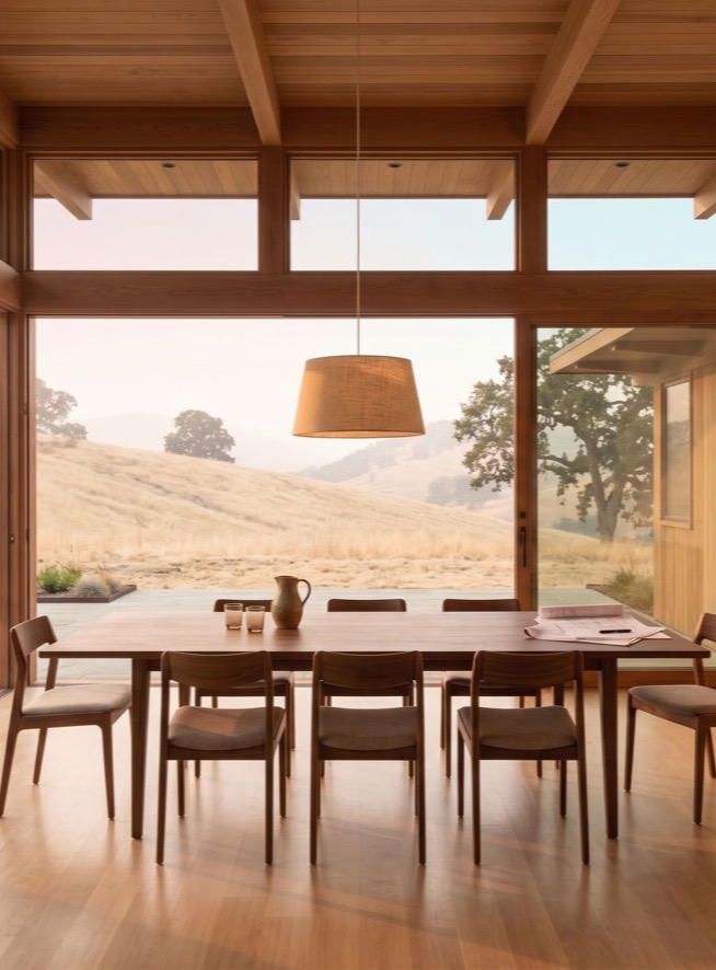The dining table, where offers get read line by line